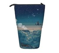 WXWJSHMGC Magical Nights Print Pencil Telescopic Case Versatile Storage Bag,Office, and Adult Storage Box Gifts
