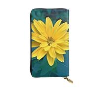 WXWJSHMGC Pretty Flower Print Fashion Long Wallet Shopping Clutch Purse Pu Leather Handbags for Ladies,Men's Wallets