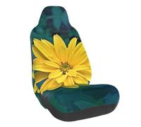 WXWJSHMGC Pretty Flower Print Universal Auto Car Front Seat Covers Bucket Seats Auto Interior Accessories Protector Fit For Most Car(1pcs)