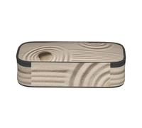 WXWJSHMGC Rocks Over A Rippled Print Pencil Case - Cute Pencil Case with Zip Closure Large Pencil Box for Student