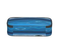 WXWJSHMGC Underwater View Print Pencil Case - Cute Pencil Case with Zip Closure Large Pencil Box for Student