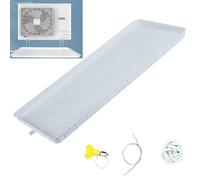 WXXSHGDW Air Conditioner Drip Pan, Air Conditioner Internal and External Unit Water Tray PP Tray Water Collector Pad - Perfect for Indoor/Outdoor Split Air Conditioner Heat Pump Systems (Color : 500C