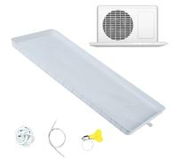 WXXSHGDW Universal Air Conditioner Drip Pan, Condensate Drain Pan Plastic Drip Tray, Air Conditioner Indoor/Outdoor Unit Water Collecting and Drainage Pan with Drain Tubing (Color : 1000CM, Size : 3
