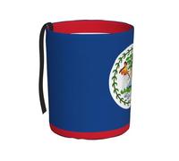 WXXWXD Belize Flag Printed Hanging car Trash can-Suitable for All Types of Cars, Keep The car Clean.