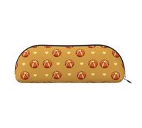 WXXWXD Buttered Bread Portable pencil case convenient for carrying on the go ideal for office use