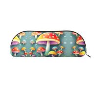 WXXWXD Cute colored mushrooms Portable pencil case convenient for carrying on the go ideal for office use