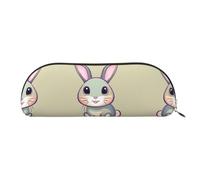 WXXWXD Cute little bunny Portable pencil case convenient for carrying on the go ideal for office use