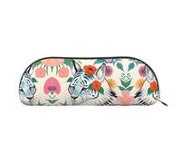 WXXWXD Cute white tiger Portable pencil case convenient for carrying on the go ideal for office use