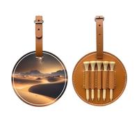 WXXWXD Desert Stars Printed Golf Tee Storage Bag - Portable Storage, Easily Organize Tees