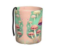 WXXWXD Dream Mushroom Printed Hanging car Trash can-Suitable for All Types of Cars, Keep The car Clean.