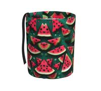 WXXWXD Dream Watermelon Printed Hanging car Trash can-Suitable for All Types of Cars, Keep The car Clean.