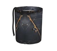 WXXWXD Enchanted Plant Leaves Printed Hanging car Trash can-Suitable for All Types of Cars, Keep The car Clean.