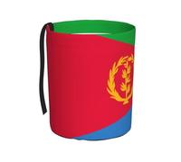 WXXWXD Eritrean Flag Printed Hanging car Trash can-Suitable for All Types of Cars, Keep The car Clean.