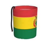 WXXWXD Flag of Bolivia Printed Hanging car Trash can-Suitable for All Types of Cars, Keep The car Clean.