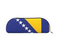 WXXWXD Flag of Bosnia and Herzegovina Portable pencil case convenient for carrying on the go ideal for office use