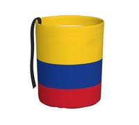 WXXWXD Flag of Colombia Printed Hanging car Trash can-Suitable for All Types of Cars, Keep The car Clean.
