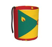 WXXWXD Flag of Grenada Printed Hanging car Trash can-Suitable for All Types of Cars, Keep The car Clean.