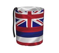 WXXWXD Flag of Hawaii American Printed Hanging car Trash can-Suitable for All Types of Cars, Keep The car Clean.