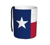 WXXWXD Flag of Texas Printed Hanging car Trash can-Suitable for All Types of Cars, Keep The car Clean.