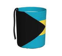 WXXWXD Flag of The Bahamas Printed Hanging car Trash can-Suitable for All Types of Cars, Keep The car Clean.