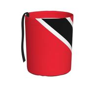 WXXWXD Flag of Trinidad and Tobago Printed Hanging car Trash can-Suitable for All Types of Cars, Keep The car Clean.