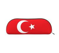 WXXWXD Flag of Turkey Portable pencil case convenient for carrying on the go ideal for office use