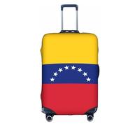 WXXWXD Flag of Venezuela Printed luggage cover, double stitching all around, high elastic material, suitable for travel and business trip
