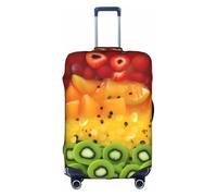 WXXWXD Fresh fruit Printed luggage cover, double stitching all around, high elastic material, suitable for travel and business trip