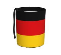 WXXWXD German Flag Printed Hanging car Trash can-Suitable for All Types of Cars, Keep The car Clean.
