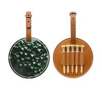 WXXWXD Green Creeper Printed Golf Tee Storage Bag - Portable Storage, Easily Organize Tees