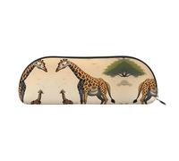 WXXWXD Mother and child giraffe Portable pencil case convenient for carrying on the go ideal for office use
