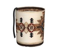 WXXWXD Native American Painting Printed Hanging car Trash can-Suitable for All Types of Cars, Keep The car Clean.