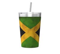 WXXWXD Old Jamaican Flag Printed Thermos Cup Ultralight Portable Travel Thermos Bottle