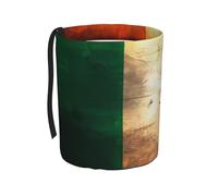 WXXWXD Retro Irish Flag Printed Hanging car Trash can-Suitable for All Types of Cars, Keep The car Clean.