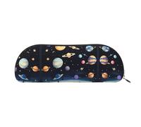 WXXWXD Saturn Jupiter Earth Portable pencil case convenient for carrying on the go ideal for office use