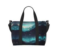WXXWXD Science Fiction Stars Printed women's crossbody handbag, suitable for work commuting/fitness/travel, fashionable and versatile shoulder bag