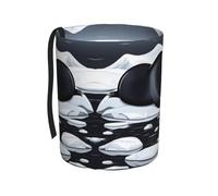 WXXWXD Seals on ice Printed Hanging car Trash can-Suitable for All Types of Cars, Keep The car Clean.