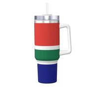 WXXWXD South African flag Pattern ice cup 40 oz - warm and cool, suitable for home, office and outdoor use
