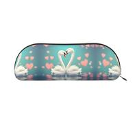 WXXWXD The swan in love Portable pencil case convenient for carrying on the go ideal for office use