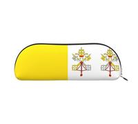 WXXWXD Vatican flag Portable pencil case convenient for carrying on the go ideal for office use