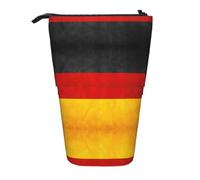 WXYBMDP Germany Flag Print Telescopic Pencil Bag,Stationery Case,pencil case,Great for Christmas Holiday