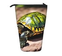 WXYBMDP Lord Howe Island Sea Turtle Print Telescopic Pencil Bag,Stationery Case,pencil case,Great for Christmas Holiday