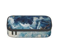 WXYBMDP WITHIN THE TIDES Print Large Capacity Pencil Case Portable Pencil Pouch Bag travel bag Storage bag
