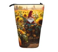 WXYBMDP Xmas Funny Gnomes Print Telescopic Pencil Bag,Stationery Case,pencil case,Great for Christmas Holiday