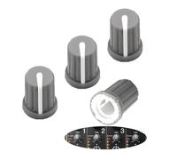 WXYINSPAS 4pcs TRIM Rotary Knobs Replacement for Equalizer Potentiometer GAIN Volume Fader Knob Cap Controller Mixer Console Pioneer 700 750 800 850 900NEXUS 900SRT 900NXS2 20002000NEXUS (Grey TRIM)