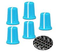 WXYINSPAS 5pcs EQ Rotary Knob Replacement Equalizer Potentiometer Fader Knobs Push Rod Cap for DJ Controller Mixer Console Pioneer DDJSX, SX2, SX3, RX, 400, SR, RB, SB, SB2, SB3, FLX4, FLX6, FLX0(BUh)
