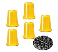 WXYINSPAS 5pcs EQ Rotary Knob Replacement Equalizer Potentiometer Fader Knobs Push Rod Cap for DJ Controller Mixer Console Pioneer DDJSX, SX2, SX3, RX, 400, SR, RB, SB, SB2, SB3, FLX4, FLX6, FLX0(YEh)