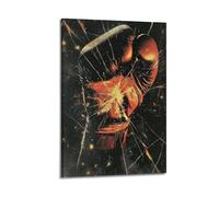 WXYZZB Exquisite Modern Family Photo Album Artwork-Canvas Wall Art Picture Print Brutalist Abstract Sport Poster Boxing Gloves Breaking Glass