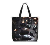 WXZYFP Black Mystery Heart Stone It is a convenient one-shoulder bag, suitable for shopping, traveling, and daily life needs.