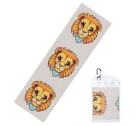 WXZYFP Cartoon Cute Little Lion Cool Sports Towel 12x40in, Suitable for Fitness, Yoga, and a Wide Range of uses